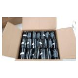 Amazon Basics Unscented Standard Dog Poop Bags with Dispenser and Leash Clip, 13 x 9 Inches, Black - 60 Rolls (900 Bags)