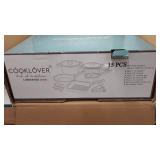 15 piece set cook lover set of pots pans and utensils