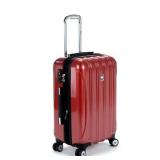 Delsey Helium Aero Hardside Expandable Luggage with Spinner Wheels, Brick Red, Carry-On 21 Inch
