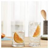 Libbey Impressions 16-Piece Tumbler and Rocks Glass Set