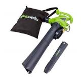 Greenworks 12 Amp 2-Speed (230 MPH / 375 CFM) Blower / Vacuum
