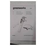 Greenworks 12 Amp 2-Speed (230 MPH / 375 CFM) Blower / Vacuum
