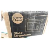 Shoe Organizer Shoe Storage - Shoe Boxes Clear Plastic Stackable, Plastic Shoe Box. Sneaker Shoe Containers, Shoes Organizer for Closet Organizers and Storage Bins, Shoe Cubby (X-Large)