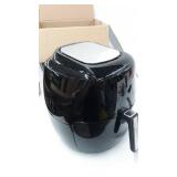 GoWISE USA 1700-Watt 5.8-QT 8-in-1 Digital Air Fryer with Recipe Book, Black
