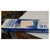 2 in 1 ice scrapper snow broom