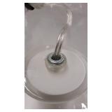 Stone and beam transitional Glass Lamp