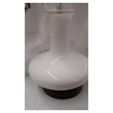 Stone and beam transitional Glass Lamp