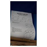 Idea Nuova Ryans World Collapsible Soft Storage Cubby with 3 Collapsible Cubes, Blue (WK980823)