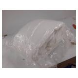 Vonabem King Size Extra Thick Cooling Mattress Topper, 400TC Cotton Fabric Quilted Fitted, Breathability Mattress Protector, Classic White Mattress Pads, for 8-21 Inch Deep Pocket Mattresses.