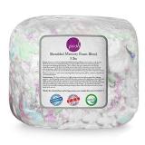 Posh Creations Foam Filling Bean Bag Refill, 5lbs, Multi-Color