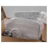 Korea-Made Trevi Bidet Toilet Seat Elongated Seat Sleek Design, Natural Air Bubble Wash Rear Wash Front Wash, Powerful Nozzle Self-Cleaning, Nozzle Oscillation and Pulse [3500]