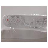 Korea-Made Trevi Bidet Toilet Seat Elongated Seat Sleek Design, Natural Air Bubble Wash Rear Wash Front Wash, Powerful Nozzle Self-Cleaning, Nozzle Oscillation and Pulse [3500]