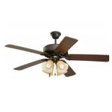 Emerson Ceiling Fans CF711ORS Pro Series II Indoor Ceiling Fan With Light, 50-Inch Blades, Oil Rubbed Bronze Finish