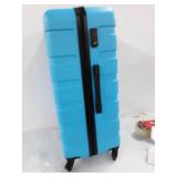 baby blue suit case