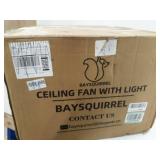 ceilingfan baysquirrl retractable with remote