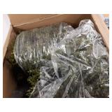 2 outdoor potted artifice bush tree 18"