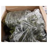 2 outdoor potted artifice bush tree 18"