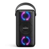 Soundcore Trance Bluetooth Speaker, Outdoor Bluetooth Speaker with 18 Hour Playtime, BassUp Technology, Huge 101dB Sound, LED Lights, Soundcore App, IPX7 Waterproof, Wireless Speaker for Party