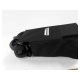 VIVOSUN Heavy Duty Collapsible Folding Wagon Utility Outdoor Camping Garden Cart with Universal Wheels & Adjustable Handle, Black