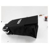 VIVOSUN Heavy Duty Collapsible Folding Wagon Utility Outdoor Camping Garden Cart with Universal Wheels & Adjustable Handle, Black