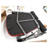 Core Max PRO with Resistance Bands Abs and Total Body Smart 8 min Workout & Cardio Machine, Red/Black