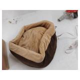 K&H Pet Products Thermo-Kitty Heated Pet Bed Small Mocha 16" 4W