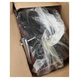 lucasug motorcycle wide crank stand red