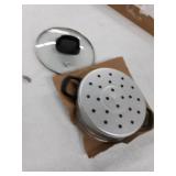 Aroma Housewares 6-Cup (Cooked) (3-Cup Uncooked) Pot Style Rice Cooker and Food Steamer (ARC-743-1NG), White