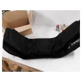 Donner 61 Key Keyboard Case, Electric Keyboard Bag Piano Gig Bag, 40"x16"x6" Waterproof 600D Nylon Oxford Black 10MM foam padding