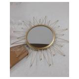 small round sun mirror