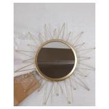 small round sun mirror