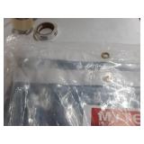 3 x 12 clear vinyl tarp 22 oz