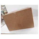 happimess HPM1005C Open Double Bucket Garbage Bin with Soft Close Step, Durable Steel Pedal for Home, Office, Kitchen Trash Can, 10.5 Gallon, White