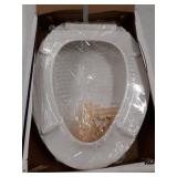 KOHLER K-4636-0 Cachet Quiet Close Toilet Seat, White