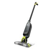Shark VM252P10 VACMOP Pro Cordless Hard Floor Vacuum Mop with LED Headlights, 12 Disposable Pads & 12 oz. Cleaning Solution, Charcoal Gray