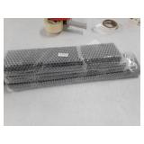 set of 4 wall Shelves 6", 12", 20", 24 black