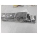 set of 4 wall Shelves 6", 12", 20", 24 black