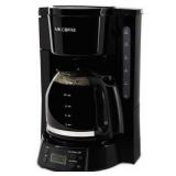 Mr. Coffee 12-Cup Programmable Coffee Maker, Black