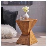 Christopher Knight Home Jerod Light-Weight Concrete Accent Table, Natural