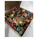 Nearly Natural 4648 Harvest Wreath Fall, 28-Inch, Gold