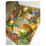 Nearly Natural 4648 Harvest Wreath Fall, 28-Inch, Gold