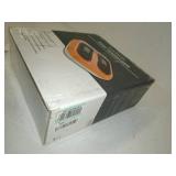 ROTAI Vibration Foot Massager Multi Relaxations and Pain Relief Rotating Acupressure Electric Foot Circulation Device with Remote Control Orange