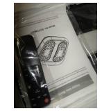 ROTAI Vibration Foot Massager Multi Relaxations and Pain Relief Rotating Acupressure Electric Foot Circulation Device with Remote Control Orange