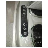 ROTAI Vibration Foot Massager Multi Relaxations and Pain Relief Rotating Acupressure Electric Foot Circulation Device with Remote Control Orange