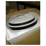 Modern Fan Ceiling Light with Remote Control LED Ceiling Light with Fans Silent Ceiling Fan Light Indoor Lighting Adjustable Wind Speed Timed Sleep Bedroom Kitchen Living Room Study Office (Black)