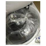 Modern Fan Ceiling Light with Remote Control LED Ceiling Light with Fans Silent Ceiling Fan Light Indoor Lighting Adjustable Wind Speed Timed Sleep Bedroom Kitchen Living Room Study Office (Black)