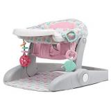 Summer Learn-to-Sit Stages 3-Position Floor Seat, Pink