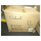 Bar Chair white 2 PC , 14 Kgs 52Ã45Ã43 CM