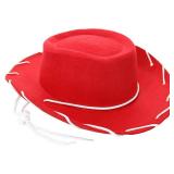 GIFTEXPRESS Felt Cowboy Hat, Western Cowgirl Hat Rodeo Style Costume -