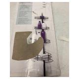 Zenna Home Shower Tension Pole Caddy, Bronze